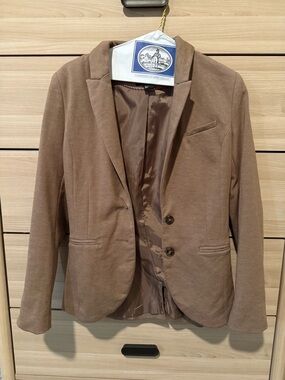 H&M Brown Tailored Women's Blazer Jacket